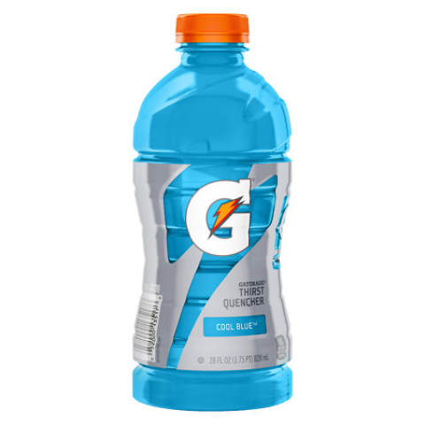 Order Gatorade Cool Blue 28oz food online from Aplus store, Spencerport on bringmethat.com