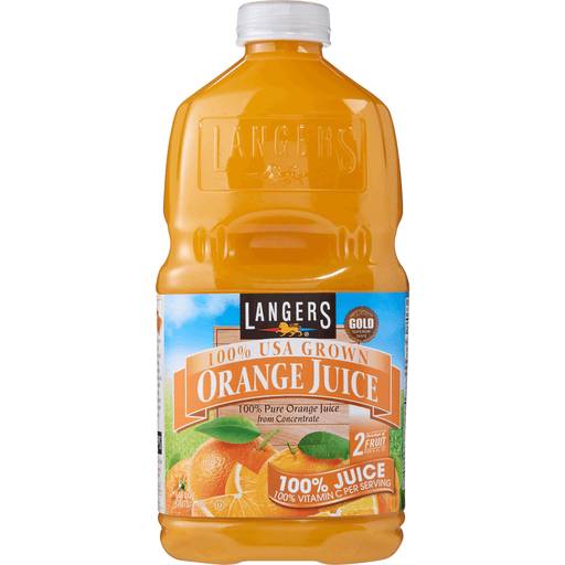Order Langers Orange Juice (64 OZ) 96939 food online from Bevmo! store, Chico on bringmethat.com