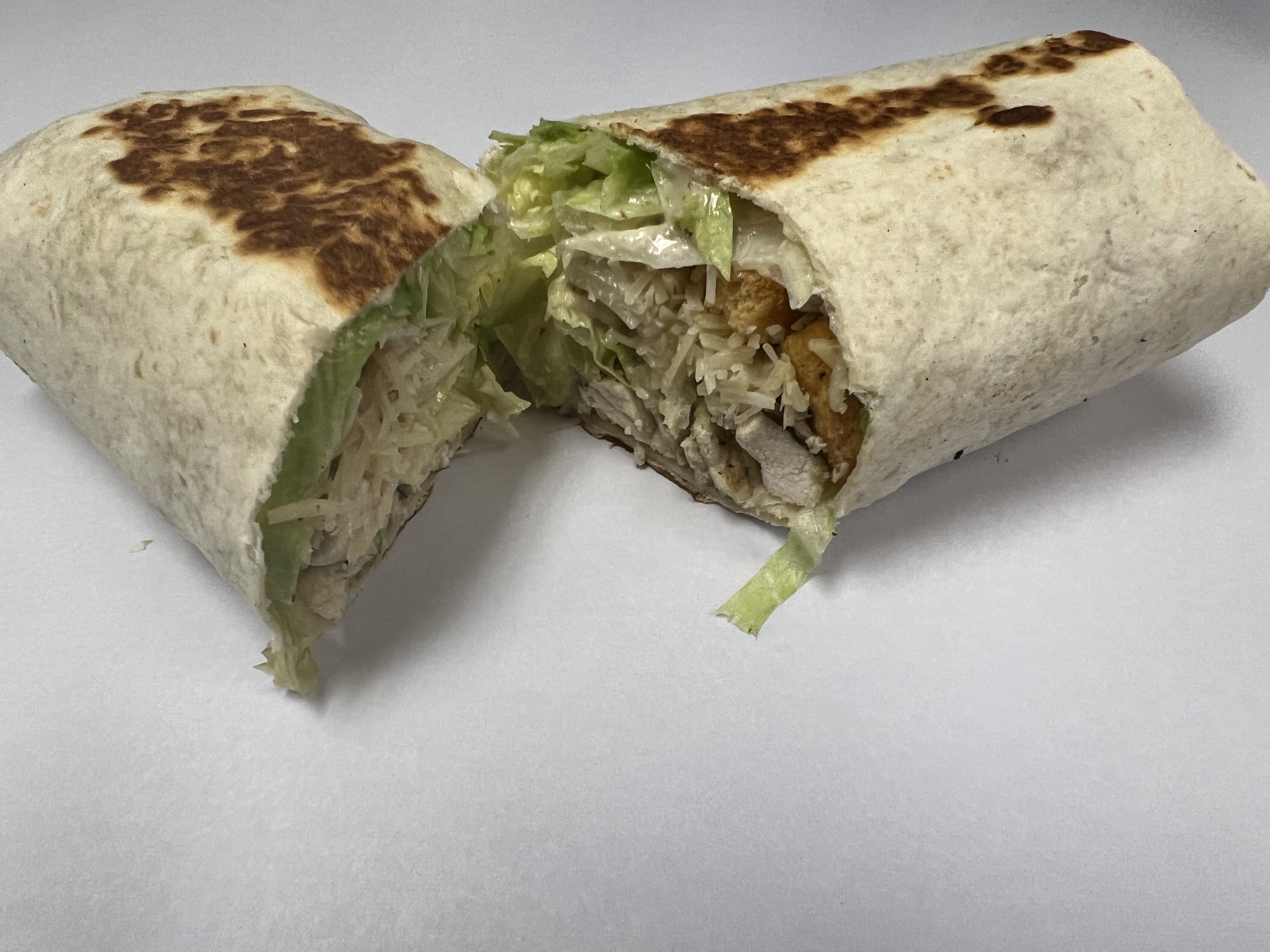 Order Chicken Ceasar Wrap food online from Luisa's Italian Pizzeria store, Manchester on bringmethat.com