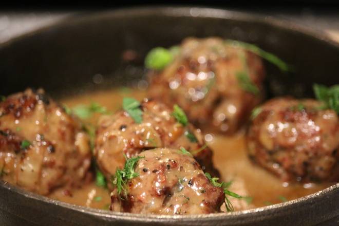 Order Meatball Au Poivre food online from Kid Cashew store, Sandy Springs on bringmethat.com
