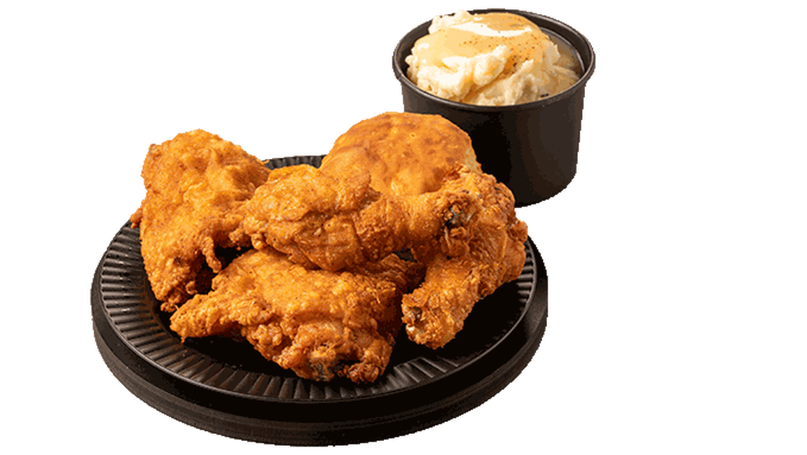 Order 4 Piece Dark Dinner food online from Pizza Ranch store, Lincoln on bringmethat.com