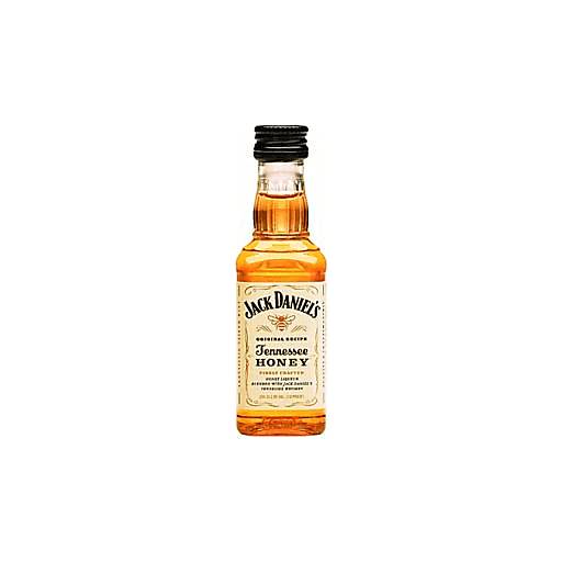 Order Jack Daniels Tennessee Honey Flavored Whiskey (50 ML) 94444 food online from BevMo! store, Riverbank on bringmethat.com