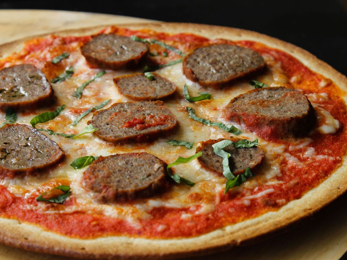 Order Sausage Pizza food online from Picasso Pizza store, New York on bringmethat.com