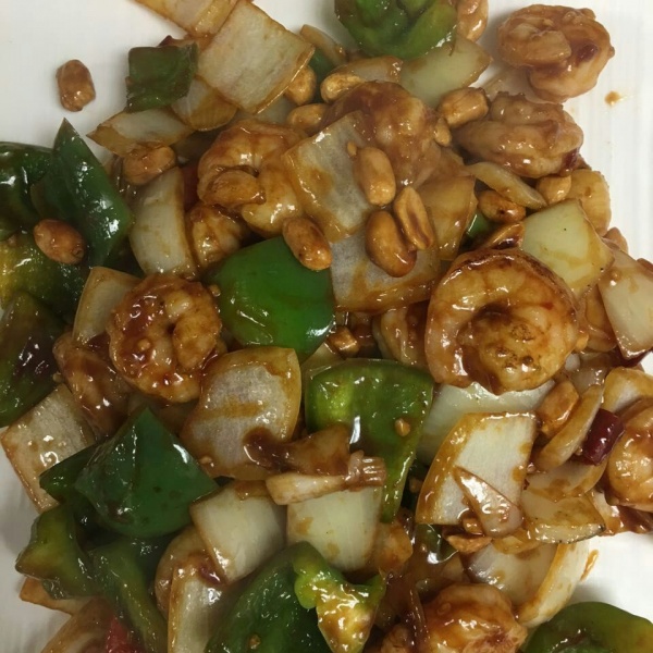 Order 65. Kung Pao Shrimp food online from Venus Cafe store, Covina on bringmethat.com