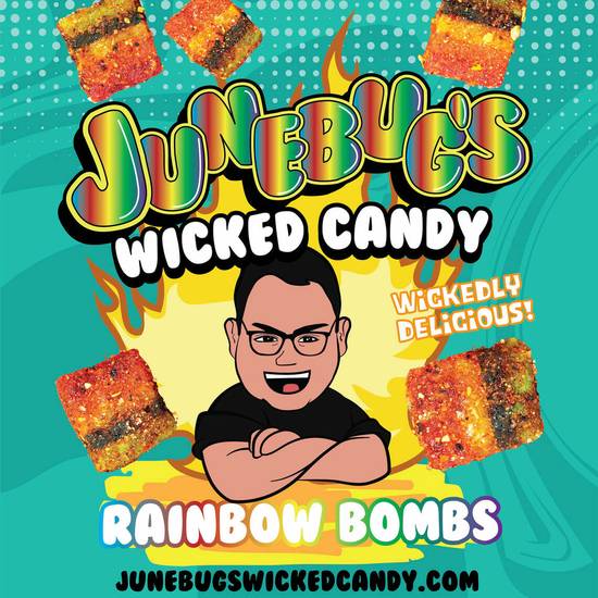Order Wicked Candy Rainbow Bombs food online from IV Deli Mart store, Goleta on bringmethat.com