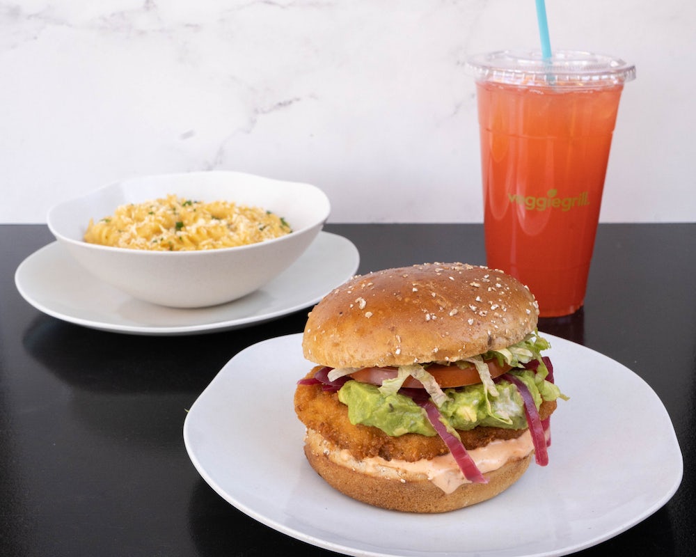 Order Santa Fe Crispy Chick'n Sandwich Combo food online from The Veggie Grill store, Seattle on bringmethat.com