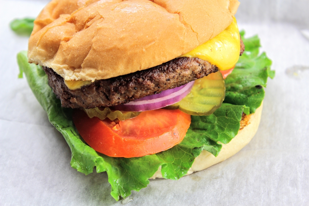 Order Cheeseburger food online from Mckenzie Barbeque store, Montgomery on bringmethat.com