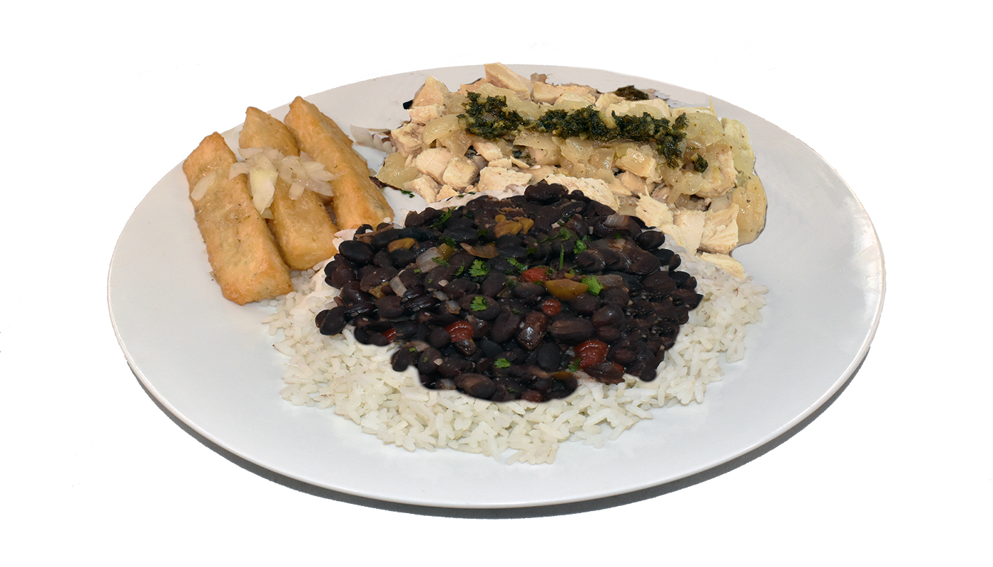 Order #2 Cuban Style Roasted Chicken Breast Plate food online from Lynette's Bakery Cafe store, Aberdeen on bringmethat.com