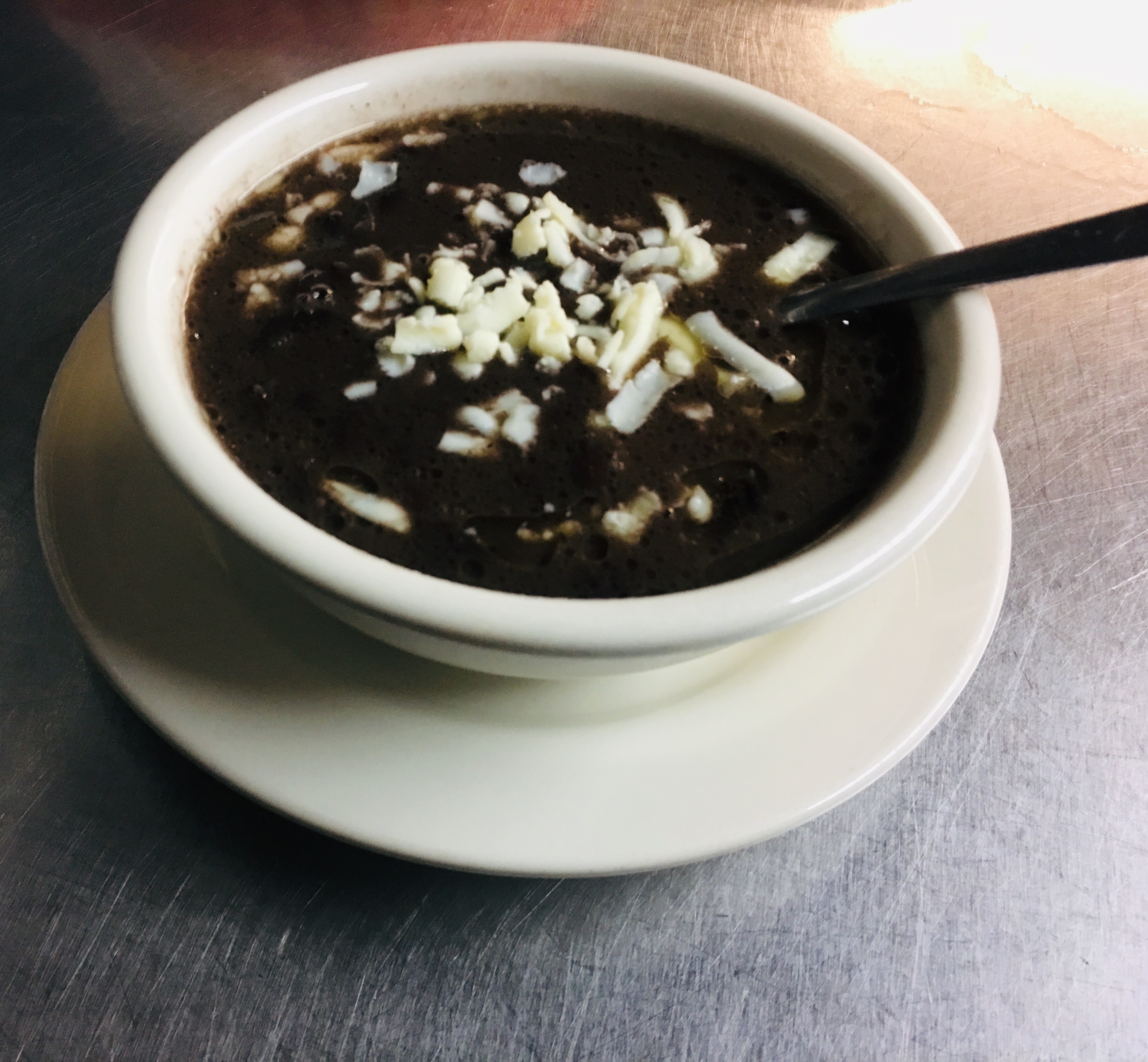 Order Black Bean Soup food online from El Patron Mexican Grill & Cantina store, Albany on bringmethat.com