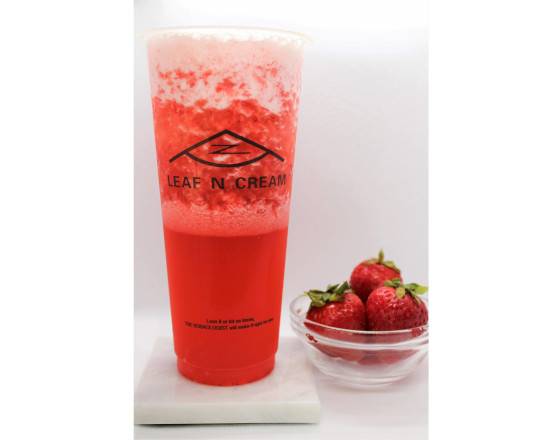 Order Strawberry Crush  food online from Leaf N Cream store, Tustin on bringmethat.com