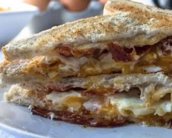 Order BACON & EGG GRILLED CHEESE food online from Agave Coffee & Cafe store, Chula Vista on bringmethat.com