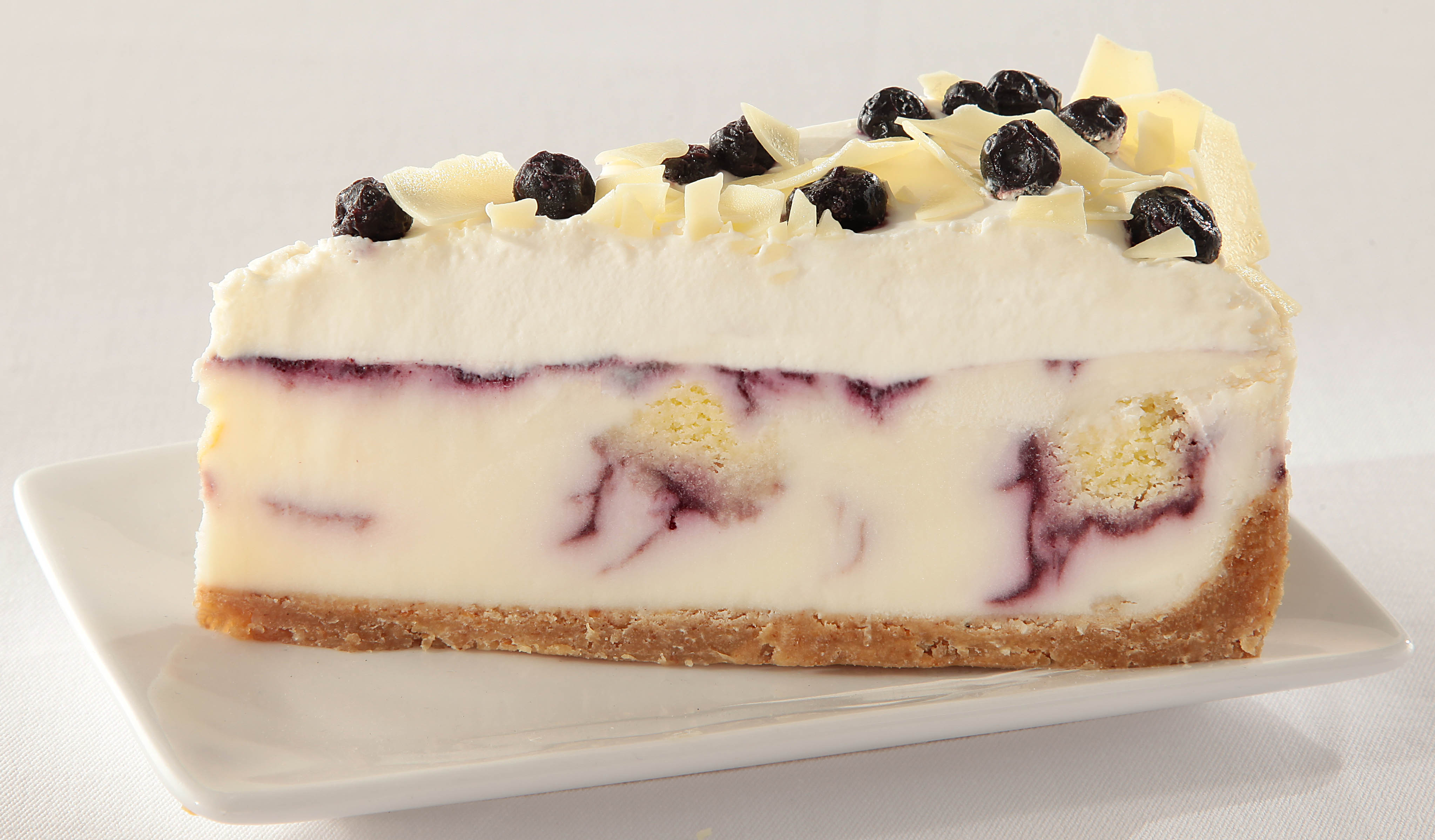 Order Blueberry Cheesecake Slice food online from Sweetwaters Coffee & Tea Monroe North store, Grand Rapids on bringmethat.com