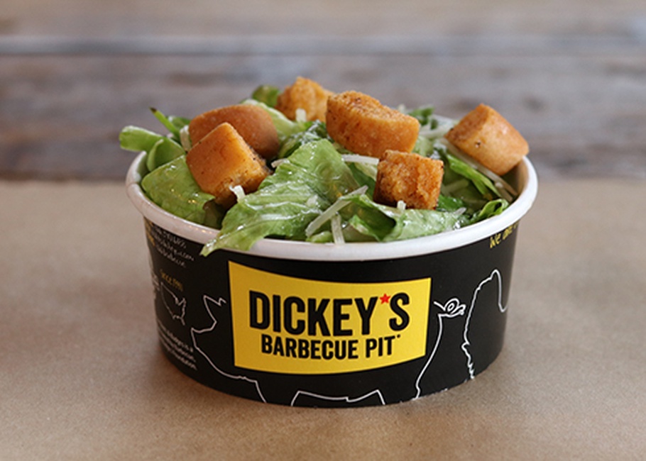 Order Caesar Salad food online from Dickey's Barbecue Pit store, Newark on bringmethat.com