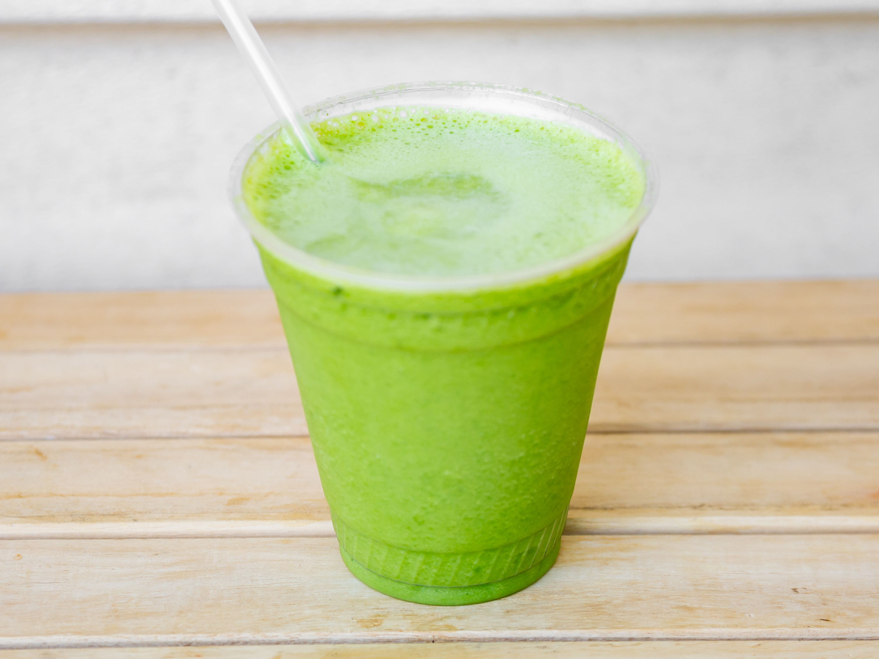 Order Vegan Green Goddess Smoothie food online from On The Go Smoothie Cafe store, Farmington on bringmethat.com