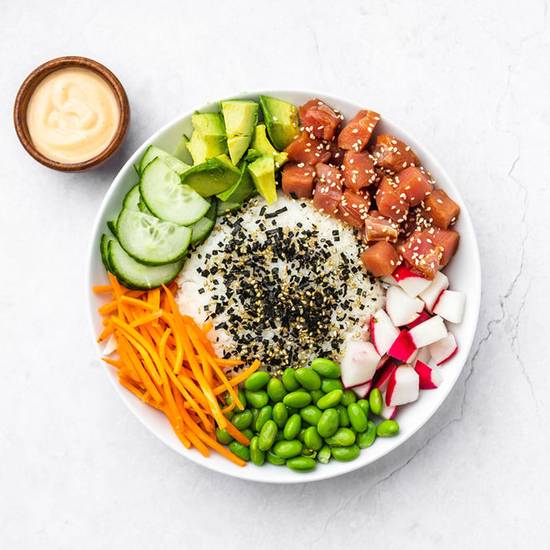 Order Poke Bowl food online from Kale Me Crazy store, Raleigh on bringmethat.com