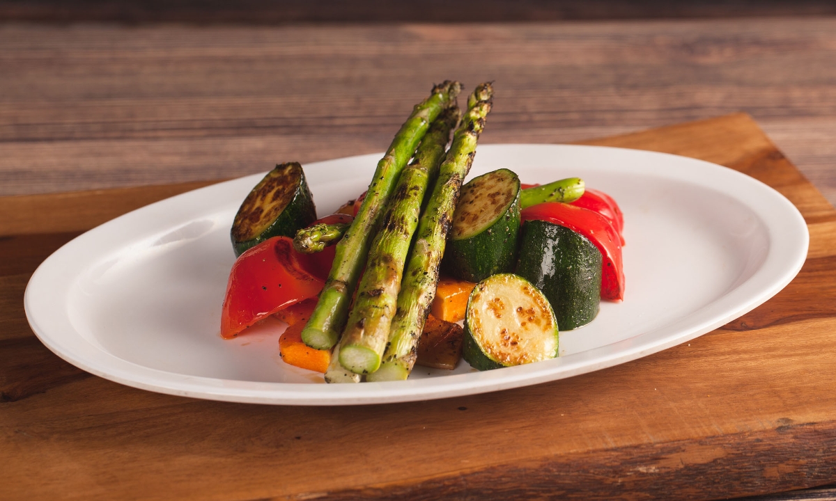 Order Roasted Veggies Side food online from Buckhorn Grill store, Vacaville on bringmethat.com