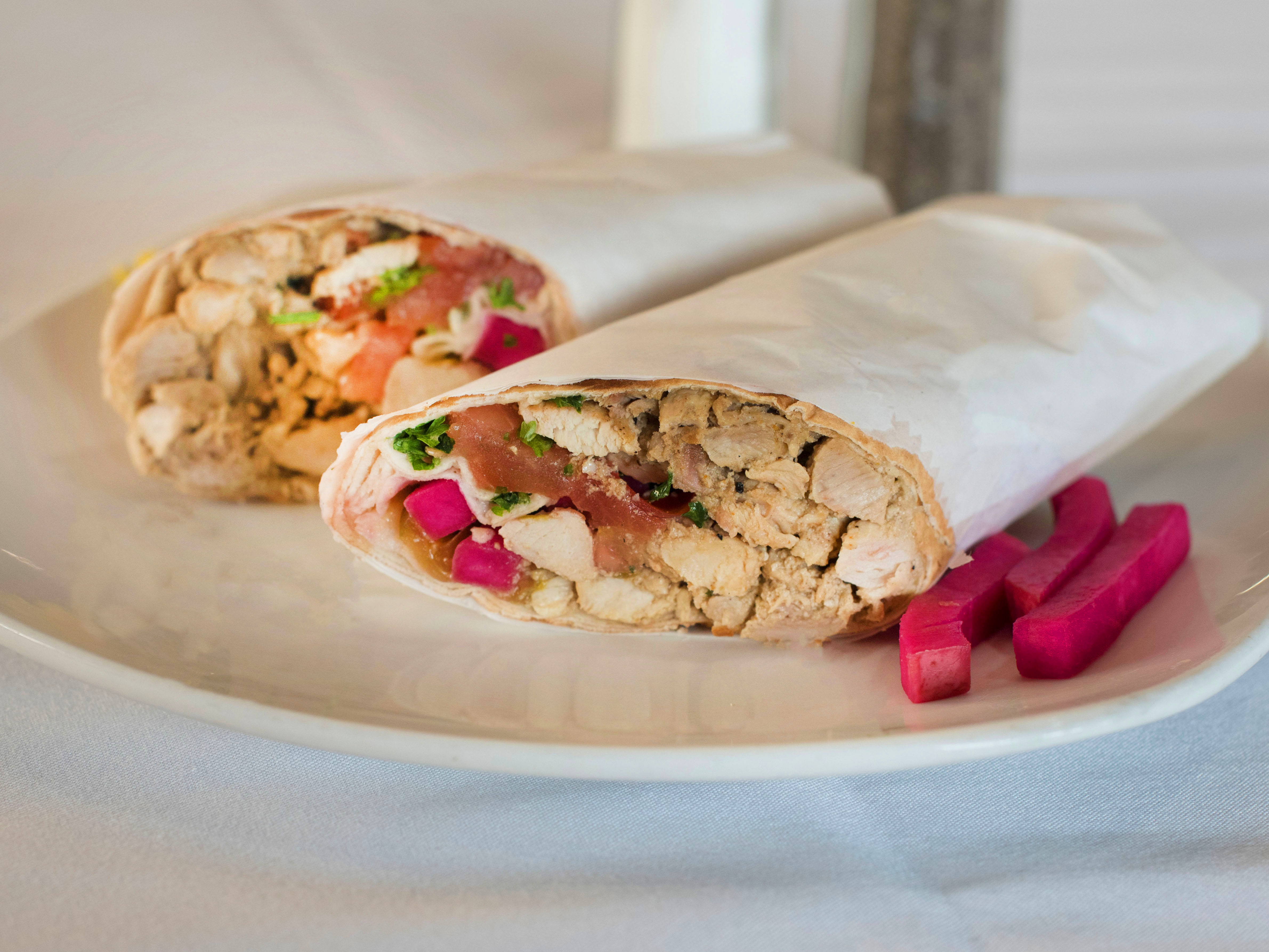 Order Chicken Shawarma Wrap food online from Jay Jay's Bistro store, Troy on bringmethat.com