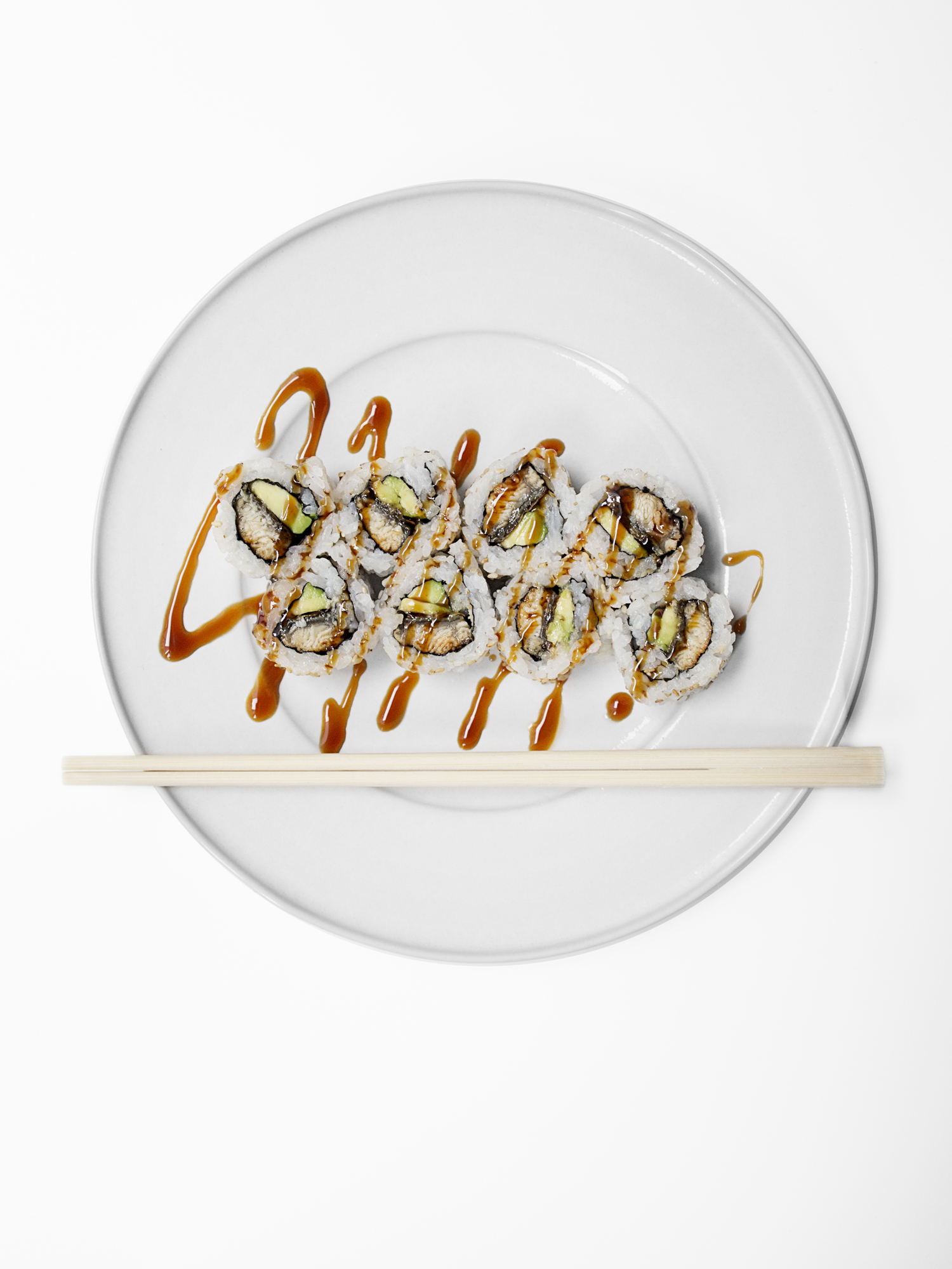 Order Eel Avocado Cutup food online from Aki Sushi store, New York on bringmethat.com