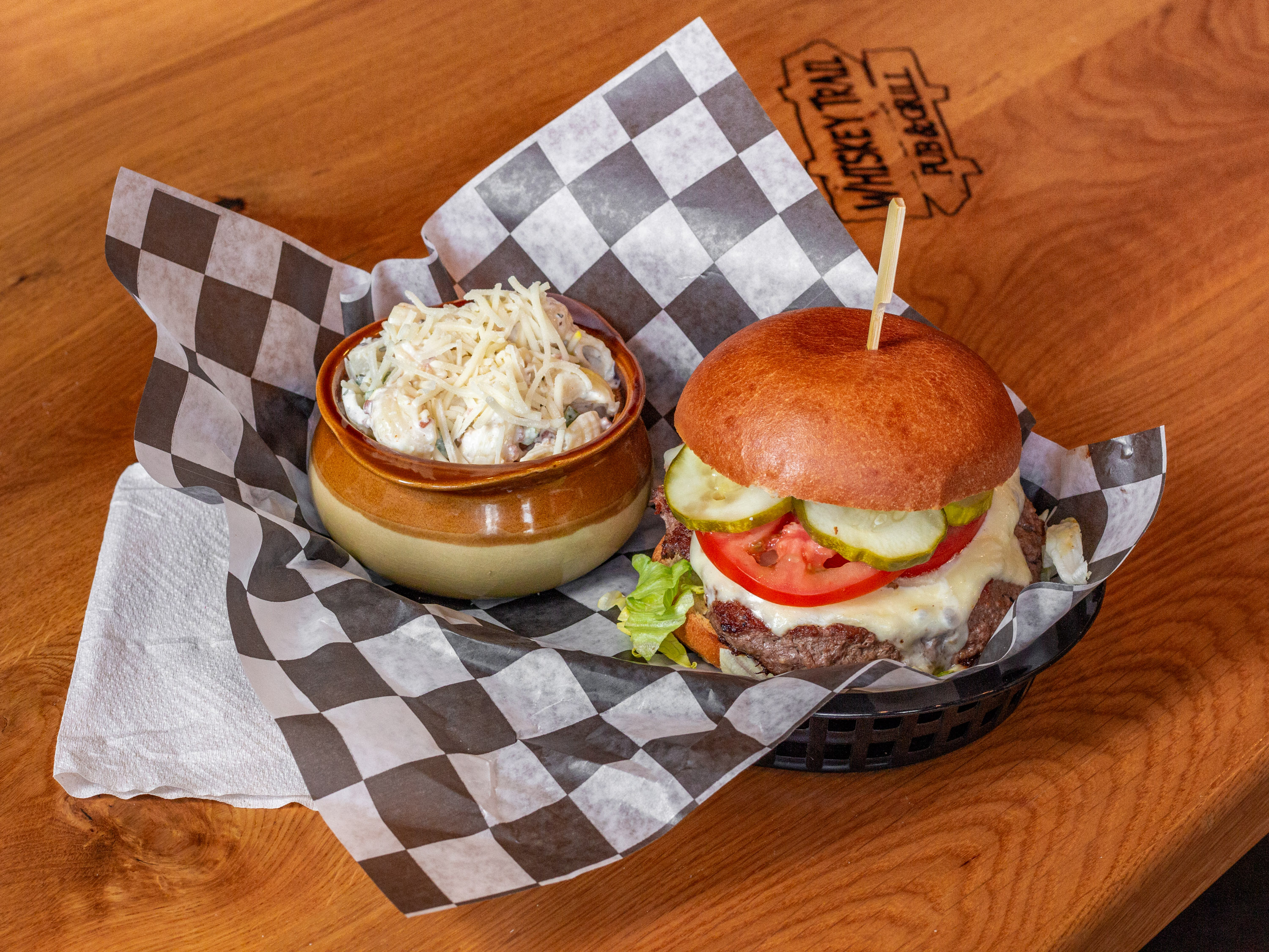 Order Backyard Burger food online from Whiskey Trail Midtown store, Wilmington on bringmethat.com