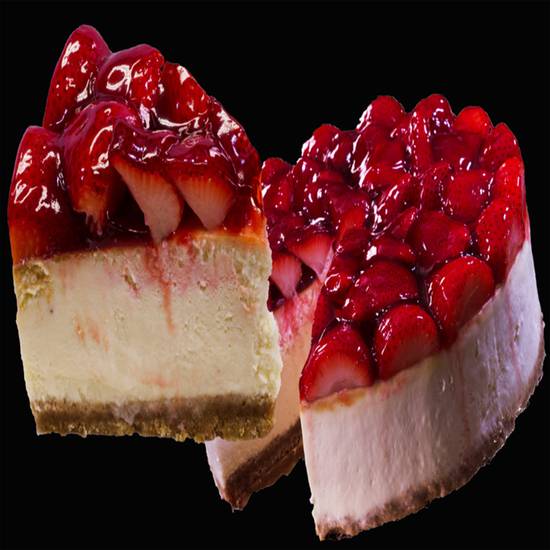 Order Slice-Strawberry Cheesecake food online from Filomena Ristorante store, Washington on bringmethat.com