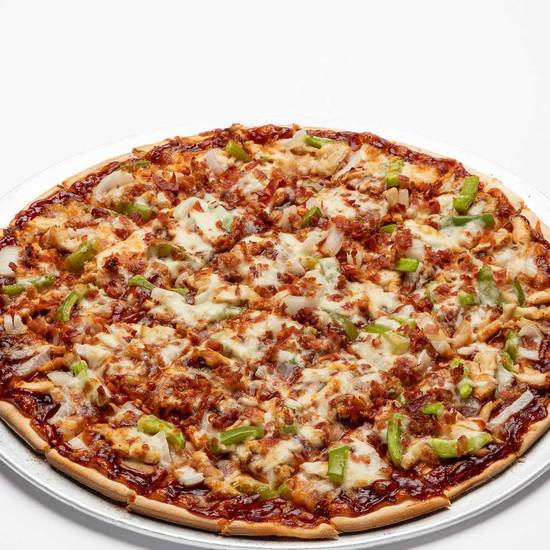 Order BBQ Chicken Pizza food online from Carbone Pizza store, Inver Grove Heights on bringmethat.com