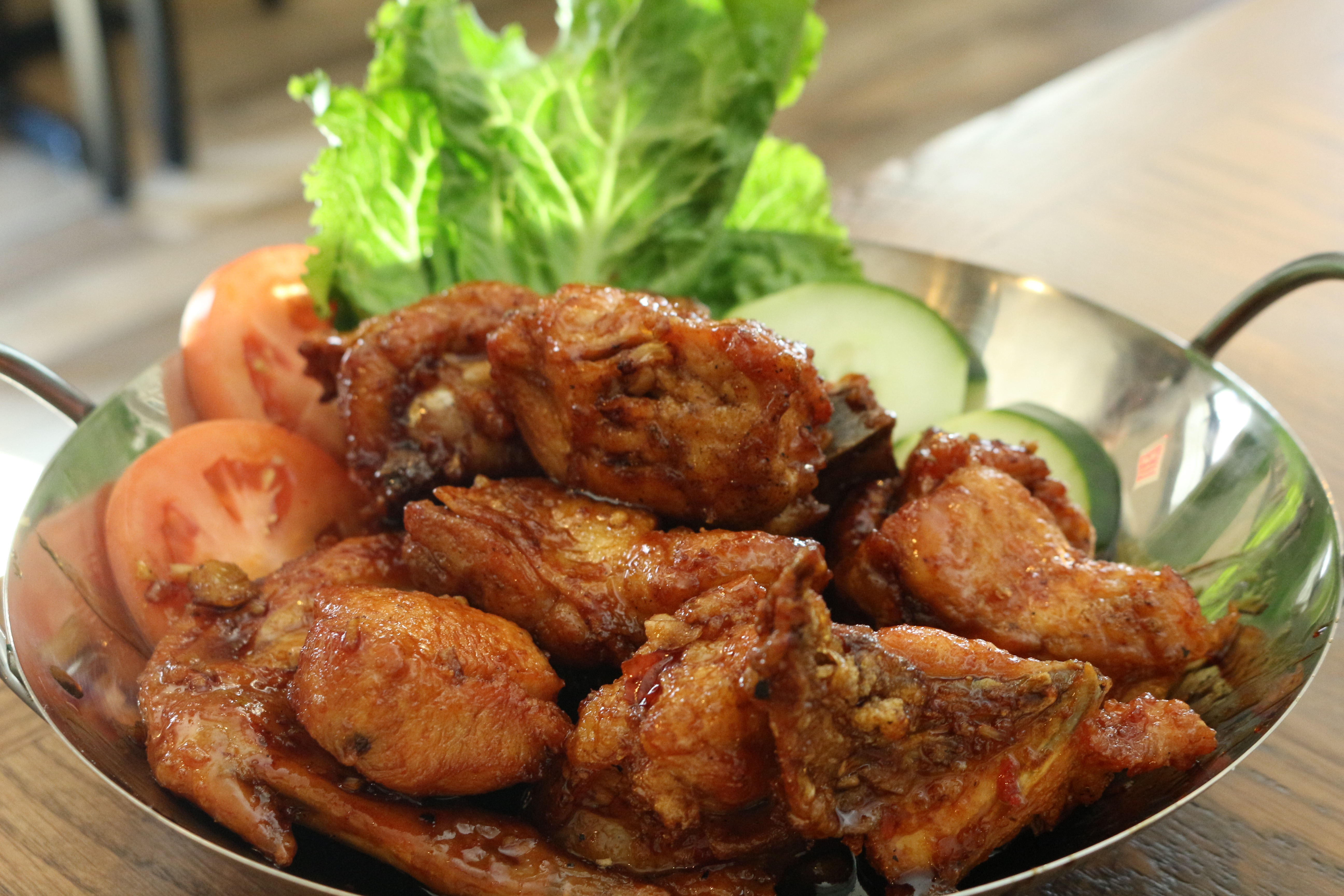 Order Deep Fried Chicken With Sweet Sour Sauce food online from D'jakarta Cafe store, Philadelphia on bringmethat.com