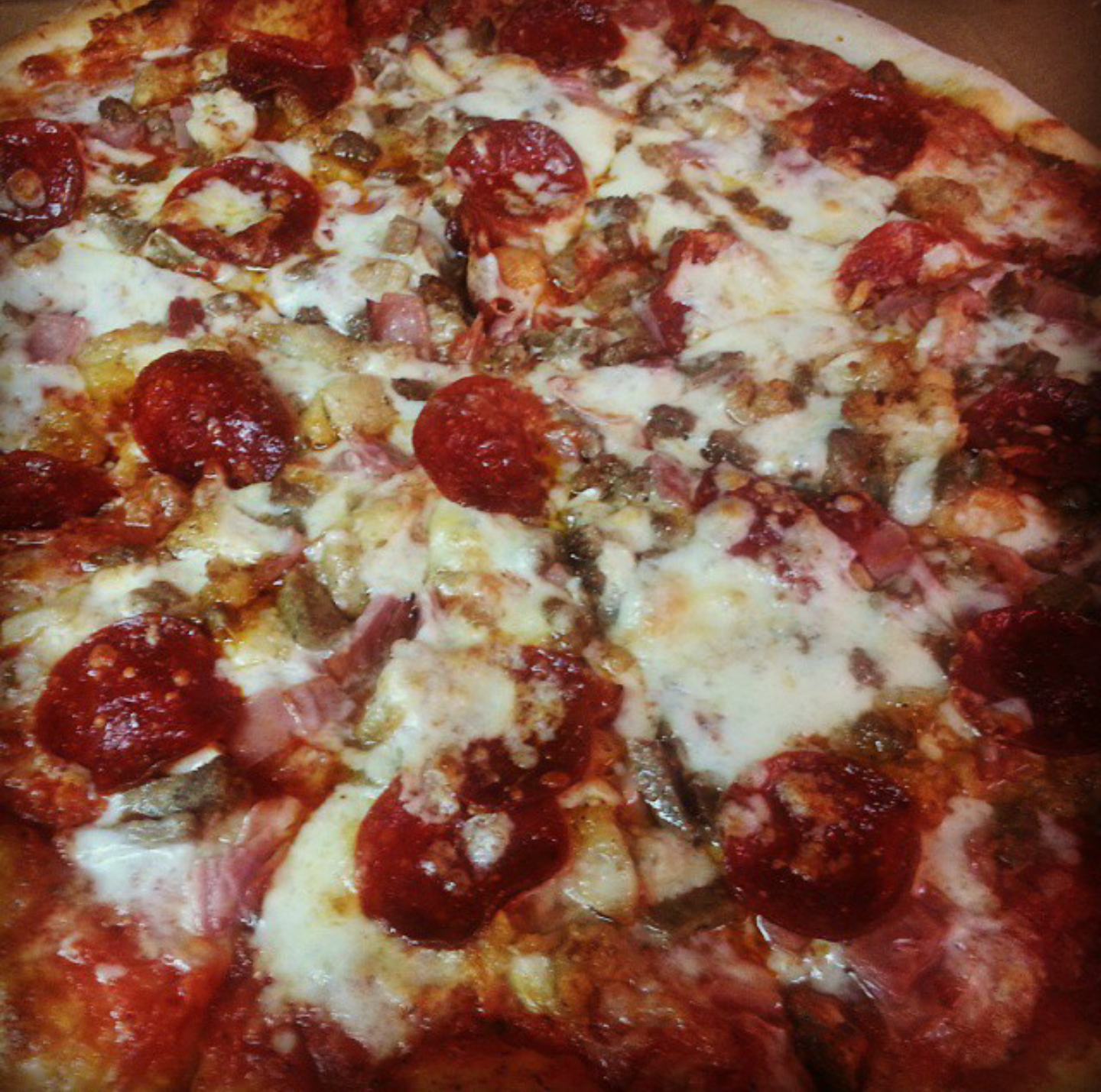 Order Meat Lovers Pizza food online from Pizza Party Time store, Ridgefield on bringmethat.com