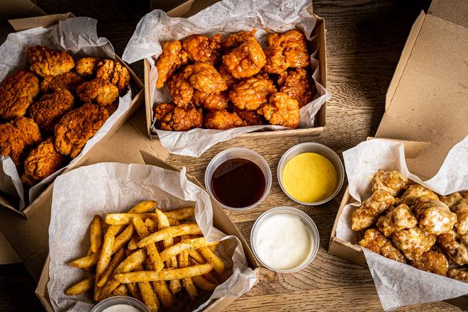 Boneless Wings and Fries Combo Meal