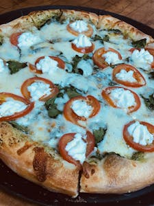 Order Pesto Bianco food online from College Town Pizzeria store, Fairbanks on bringmethat.com