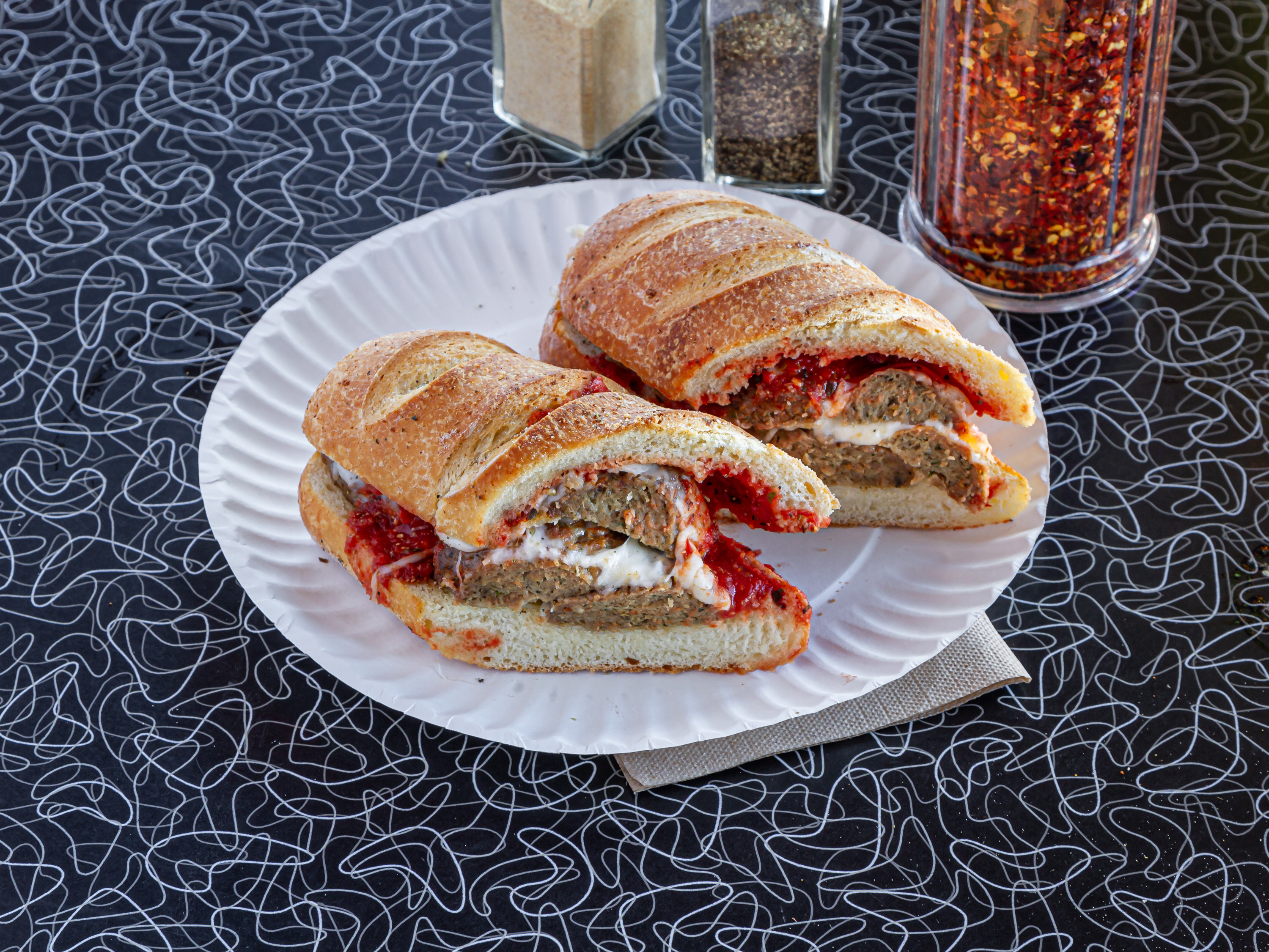 Order The Meatball Sub food online from Brooklyn Pizza Company store, Tucson on bringmethat.com