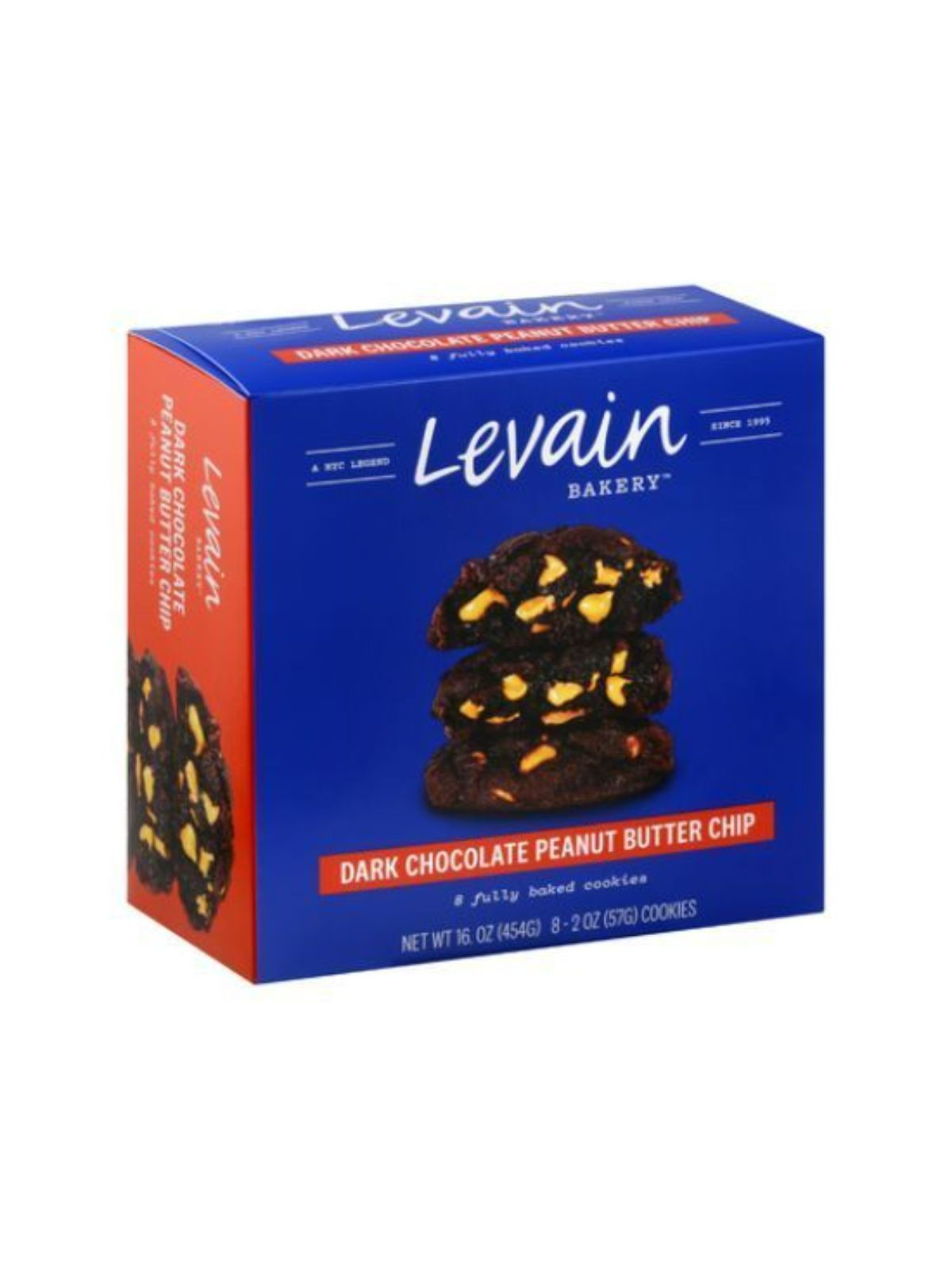 Order Levain Bakery Dark Chocolate PB Chip Ready to Bake Cookies (8 count) food online from Stock-Up Mart store, Minneapolis on bringmethat.com