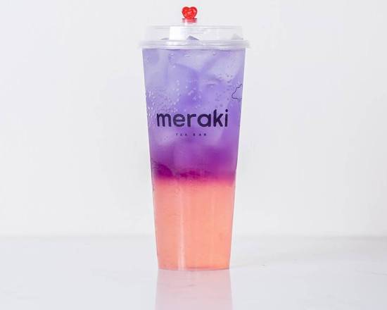 Order Sparkling Purple Nebula food online from Meraki Tea Bar store, Seattle on bringmethat.com