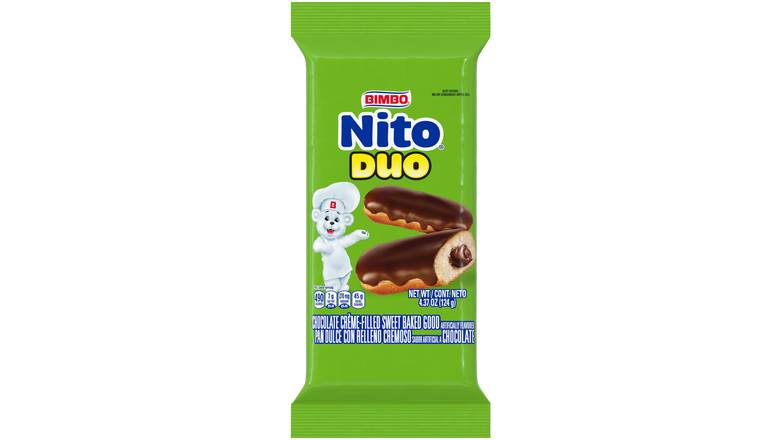 Order Bimbo Nito Duo Chocolate Creme Filled Sweet Baked food online from Route 7 Food Mart store, Norwalk on bringmethat.com