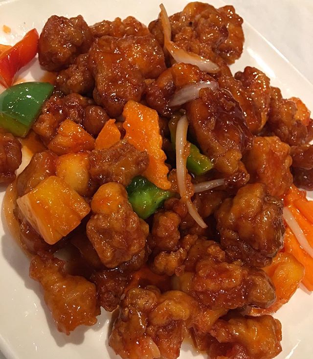 Order Sweet & Sour Chicken food online from Evergreen on 38th Street store, New York on bringmethat.com