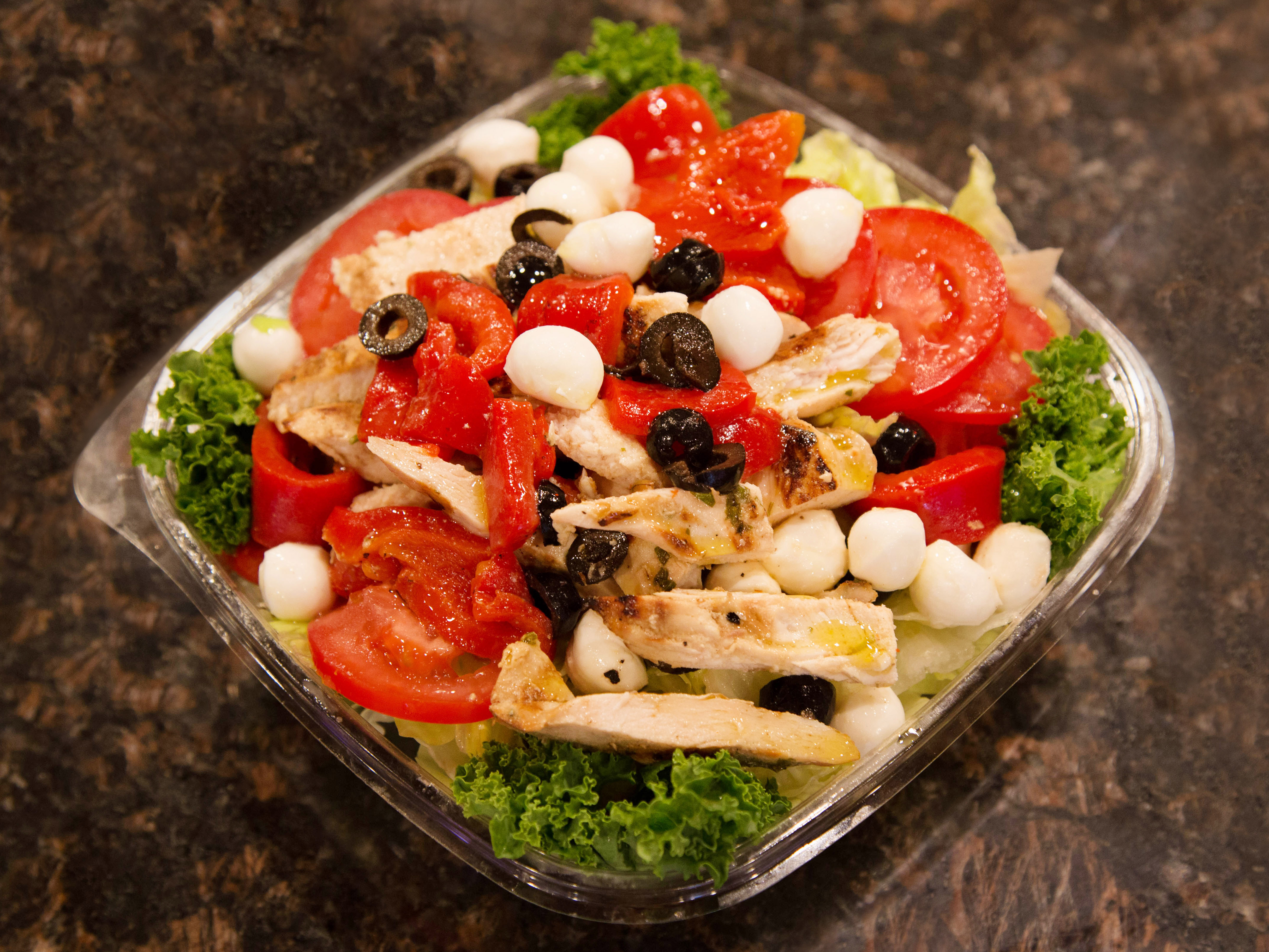 Order Our House Salad food online from Piccolo Gourmet Deli store, New Hyde Park on bringmethat.com
