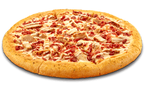 Order Chicken Bacon Ranch Pizza - Small (6 Slices) food online from Hungry Howie's Pizza & Subs store, Hollywood on bringmethat.com