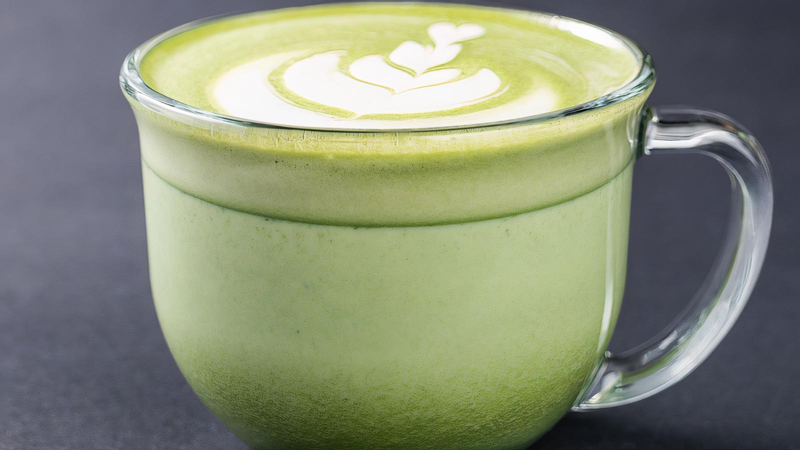 Order Matcha Tea Latte food online from Bodhi Leaf Coffee Traders store, Newhall on bringmethat.com