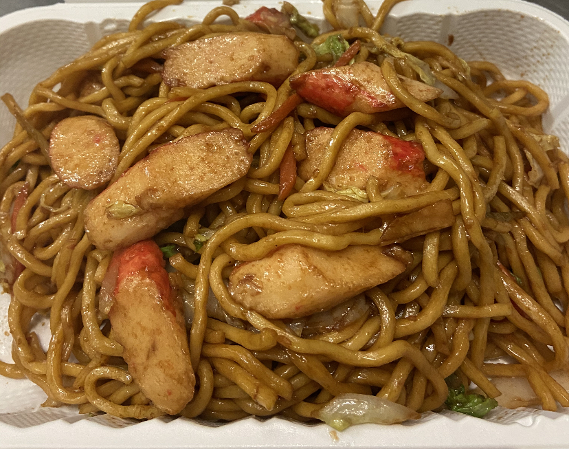Order 37. Crab Meat Lo Mein food online from New Jin Xin store, Brooklyn on bringmethat.com
