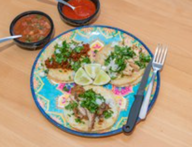 Order Tacos food online from La Cocina Cali-Mex store, Des Moines on bringmethat.com