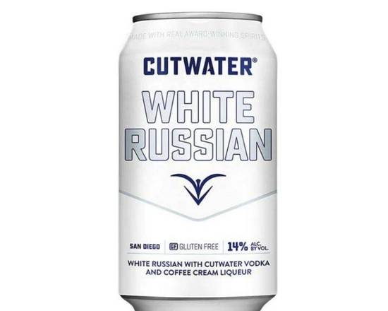Order Cutwater White Russian 12oz food online from Balboa Tap House store, San Diego on bringmethat.com