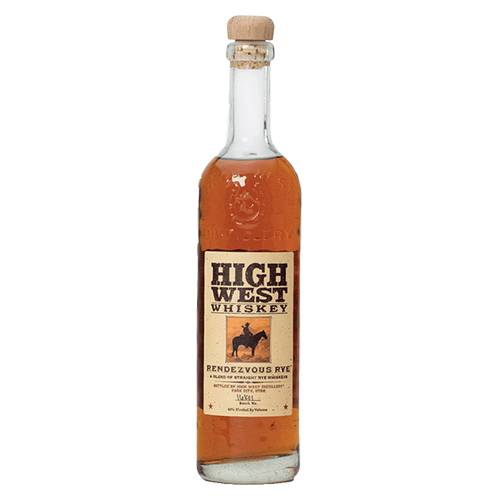 Order High West Rye Whiskey Rendezvous - 750ml/Single food online from Bottle Shop & Spirits store, Los Alamitos on bringmethat.com