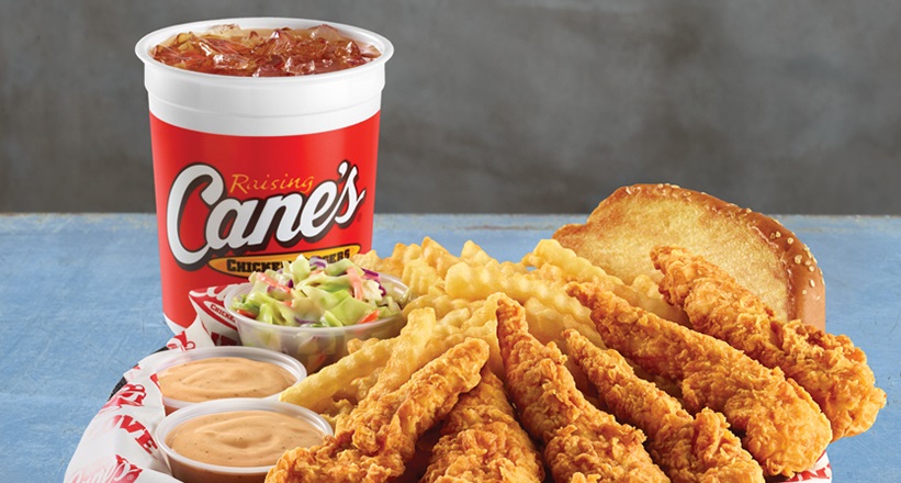Order The Caniac Combo food online from Raising Cane Chicken Fingers store, Lakeway on bringmethat.com