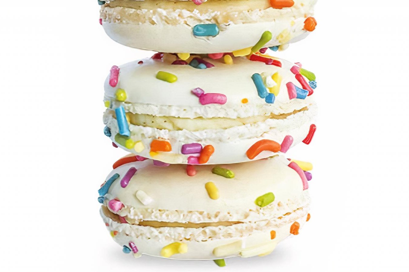Order Birthday Cake Macaron food online from Pengo Drink Station store, Lake Forest on bringmethat.com