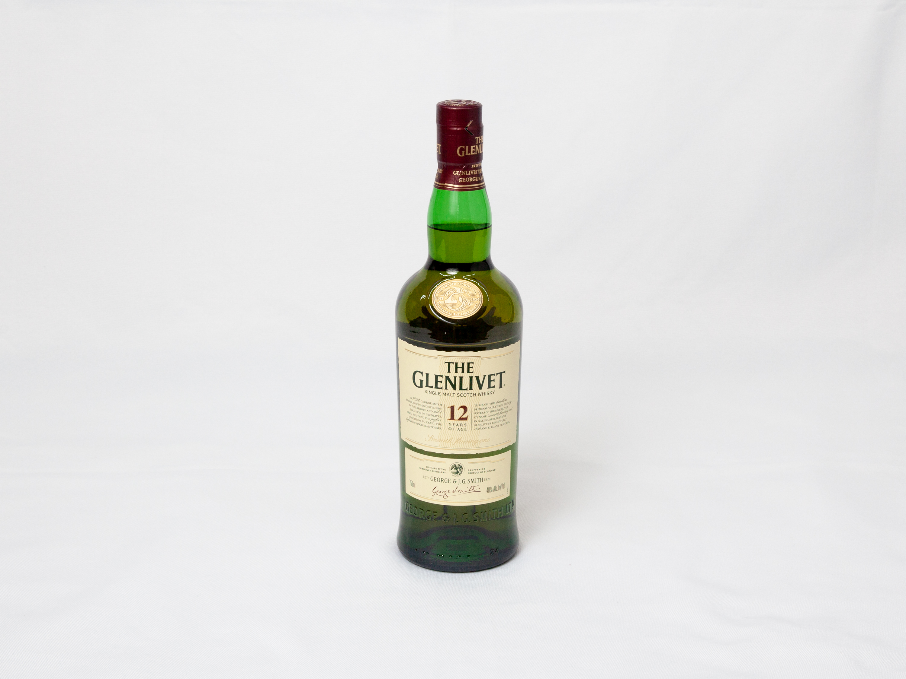 Order 750 ml The Glenlivet 12 Year Old Scotch food online from Bucktown Food And Liquor store, Chicago on bringmethat.com