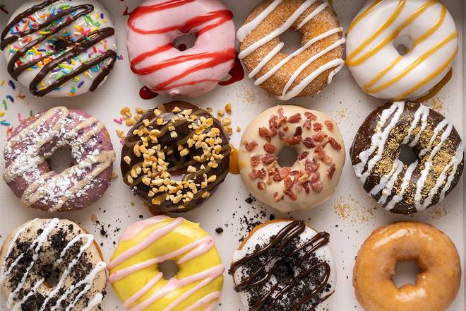Order Build Your Own Dozen food online from Duck Donuts store, South Jordan on bringmethat.com