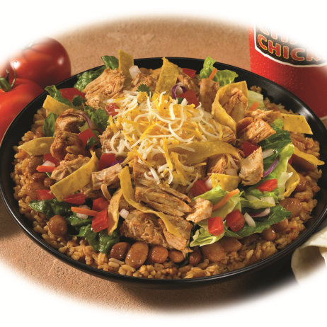 Order Spicy Bowl with shredded chicken food online from Charo Chicken store, Costa Mesa on bringmethat.com