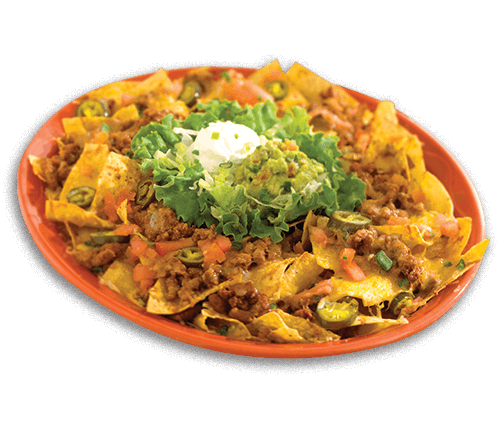 Order Nachos Fiesta food online from Hacienda Mexican Restaurants store, Kokomo on bringmethat.com