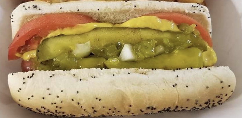 Order Chicago style Hot Dog food online from 1-11 Coffee Bar store, Chicago on bringmethat.com
