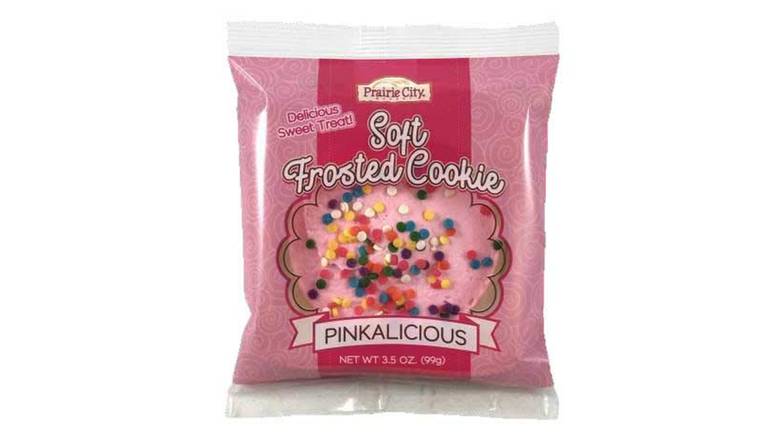 Order Prairie City Bakery Individually Wrapped Pinkalicious Soft Frosted Cookie food online from Red Roof Market store, Lafollette on bringmethat.com