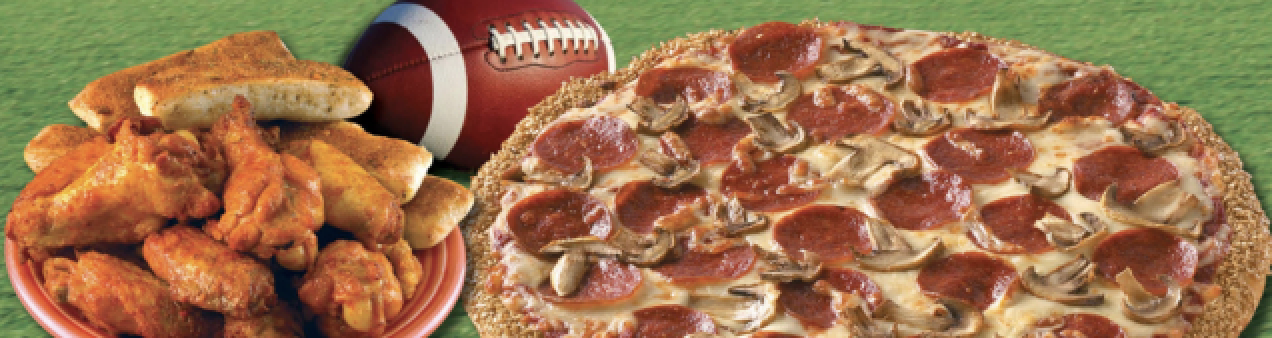 Order 2 Lg 1 topping pizzas, 16 party wings, 2 liter soda. Big Game Special ! food online from Natalie's Pizza store, Allston on bringmethat.com